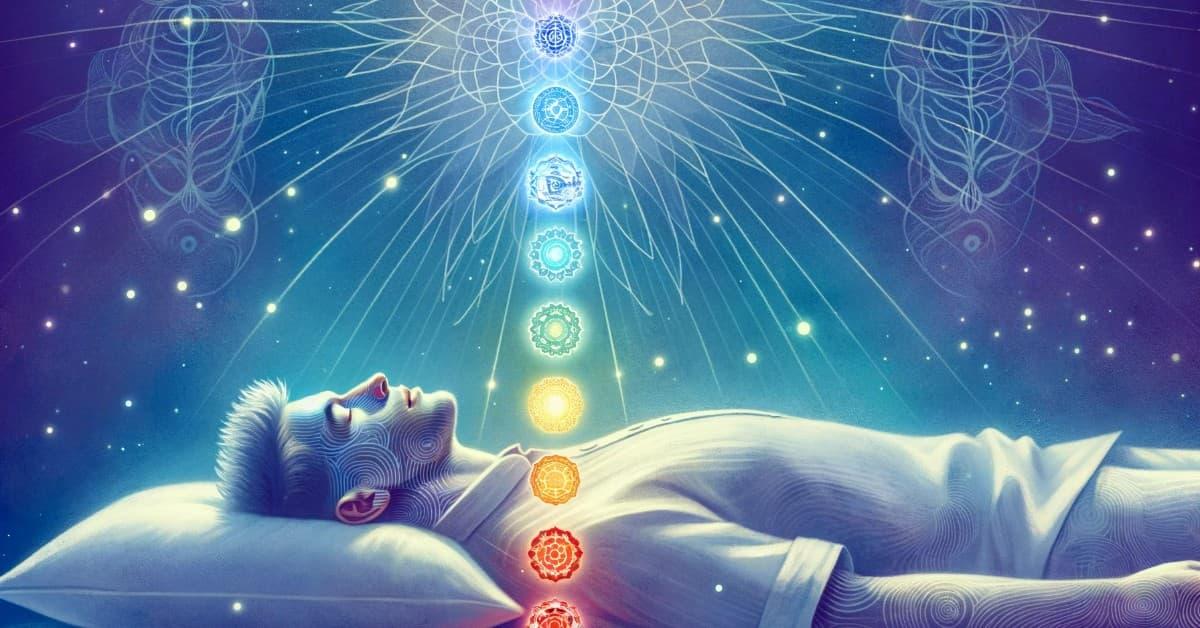 Chakras balanced by scalar energy