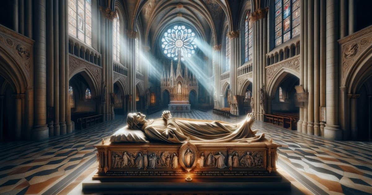 The Incorrupt Body of St. John Vianney Lies in Repose in the Basilica of Ars, France, Maintained by a Local, Scalar Light Environment  