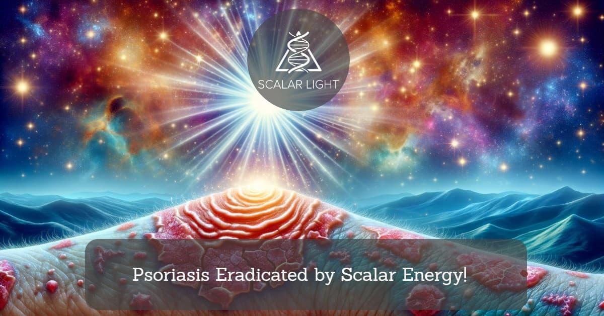 Psoriasis Eradicated by Scalar Energy!