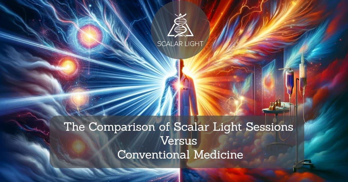The Comparison of Scalar Light Sessions Versus Conventional Medicine